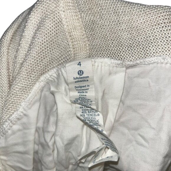 lululemon athletica white cardigan sweater 4 - Picture 3 of 3